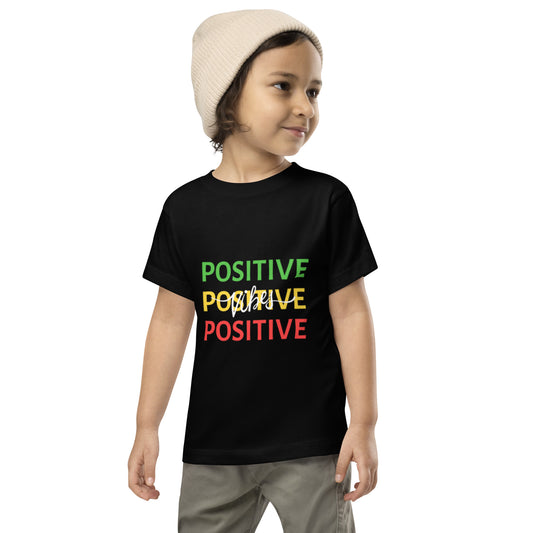“Keep it Positive” Toddler Short Sleeve Tee