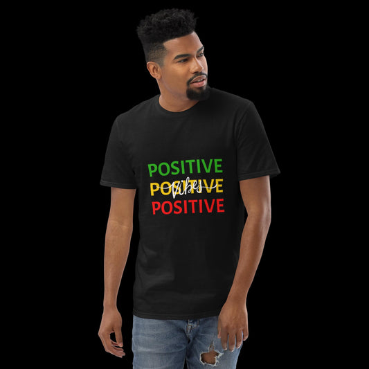 “Keep it Positive” Men’s Short-Sleeve T-Shirt