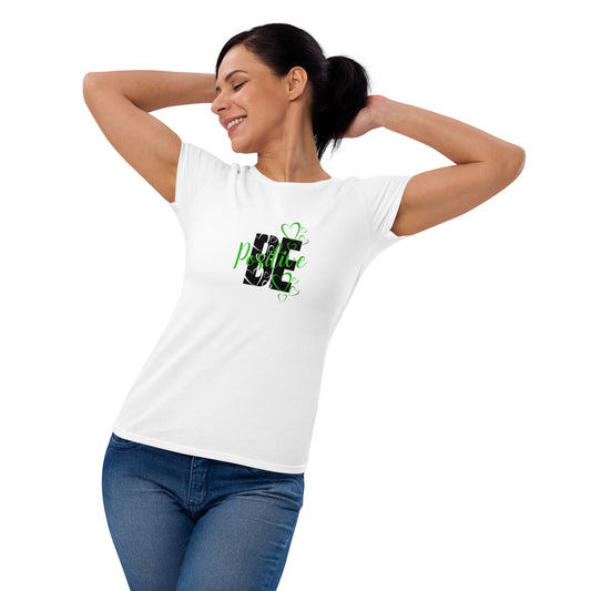 “Be Positive” Women's short sleeve t-shirt