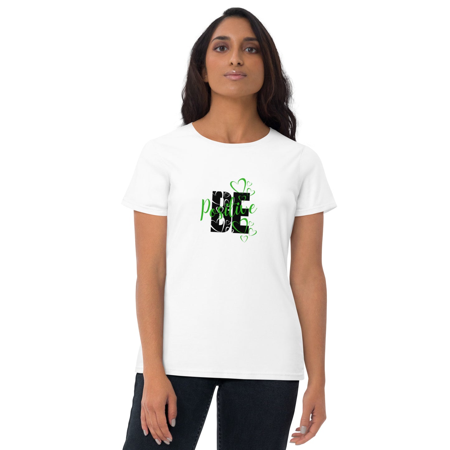 “Be Positive” Women's short sleeve t-shirt