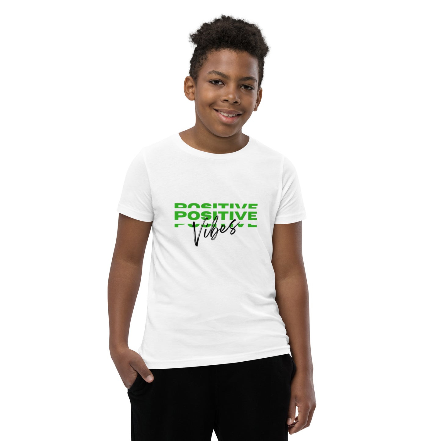 “Always Positive Vibes” Youth Short Sleeve T-Shirt